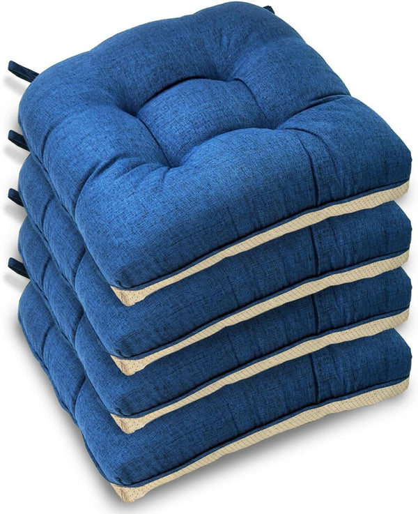 Casabella Chair pads, Dining Chairs Cushion  4 Pc Cushions