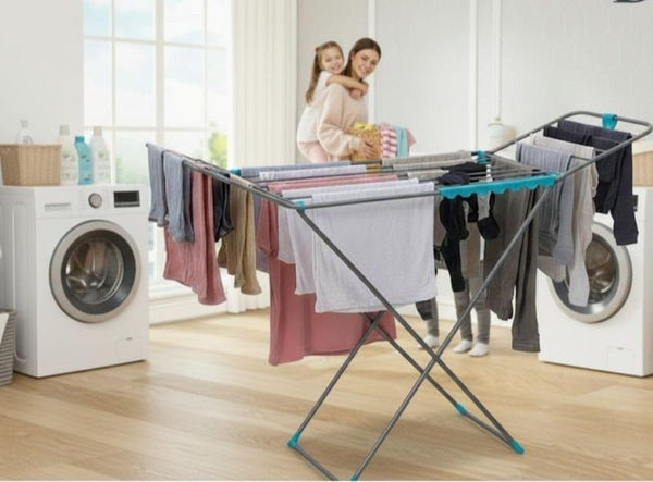 Casabella Foldable Clothes Airer, Heavy-Duty 18M Drying Rack