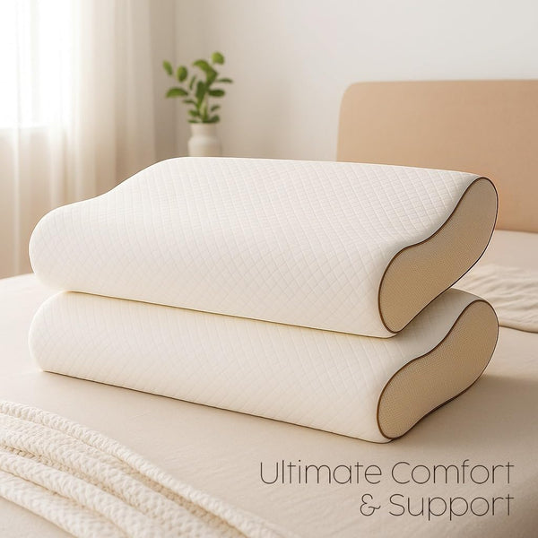 Casabella Advanced Cervical Memory Foam Pillow.
