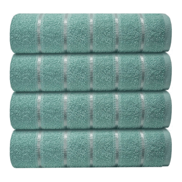 Casabella Towel Set - Bath Sheets Towels Set of 4, 100% Cotton