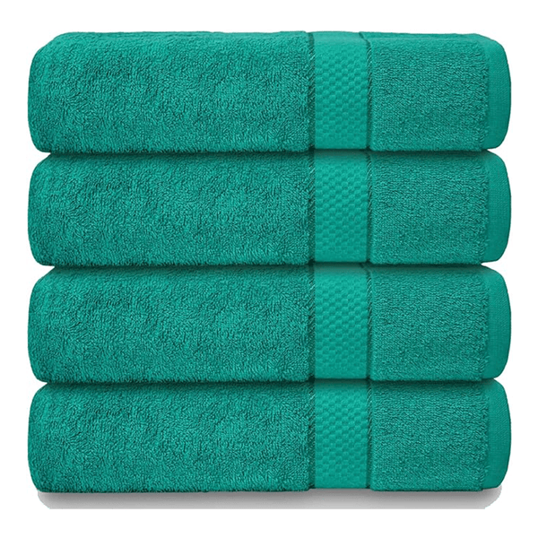 Casabella Luxury Pack Of 4 Bath Sheet 100% Egyptian Cotton Super Soft towel - Casabella  