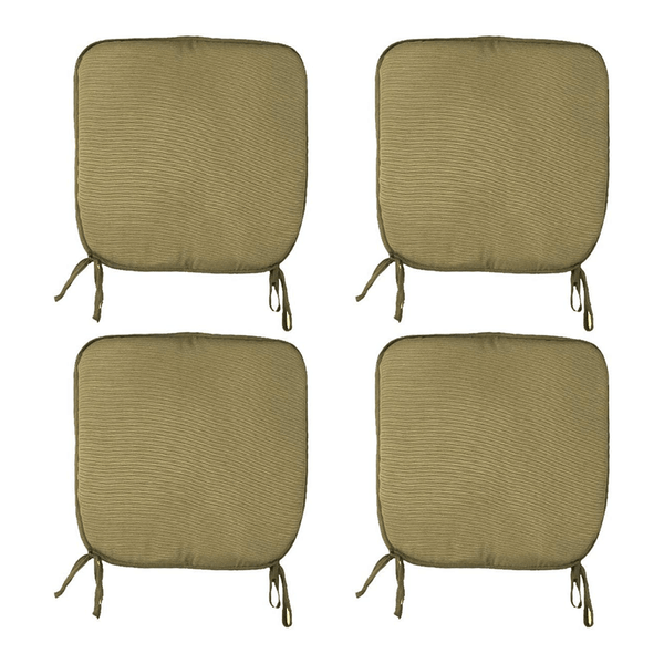 CASABELLA Removable Elegant Chair Pads 38X38Cm with ties