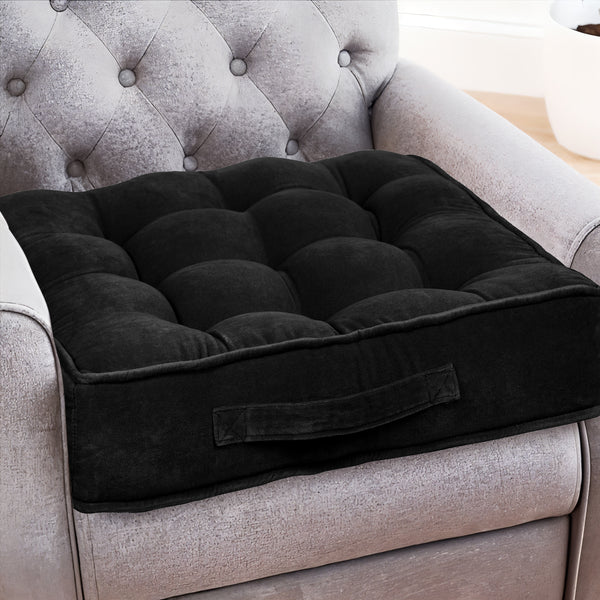 Casabella Velvet Booster Cushion 50x50+10cm Thick - Casabella  